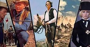Western Movies based on Louis L'Amour novels: the Sacketts, The Quick and the Dead, more