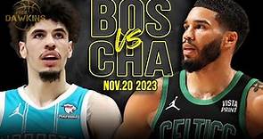 Boston Celtics vs Charlotte Hornets Full Game Highlights | Nov 20, 2023 | FreeDawkins