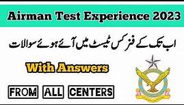 Paf today Test Experience || Paf Test Preparation 2023 || Aerotrade, Sportsman, fma, pf&di
