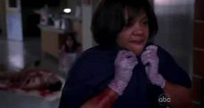 Grey's Anatomy Season Finale 6ª - Miranda Bailey, Charles Percy and Mary on the elevator!