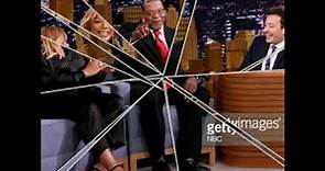 Queen Latifah and Lancelot Owens Sr attends The Tonight Show Starring with Jimmy Fallon