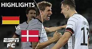 Florian Neuhaus scores, but Germany is held by Christian Eriksen and Denmark | Highlights | ESPN FC