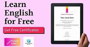Basic English Courses With Free Certificates | Learn English for Free