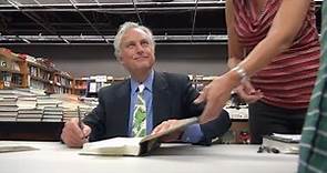 Richard Dawkins Book Signing ~ An Appetite For Wonder