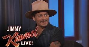 Johnny Depp on His First Press Tour