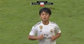 18 Year Old Takefusa Kubo Debut Games For Real Madrid! | Pre-Season ...