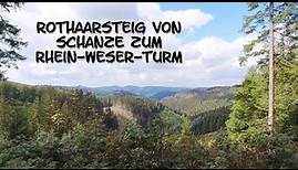 Wandern am Rothaarsteig von Schanze zum Rhein-Weser-Turm | ReiseAbenteuer