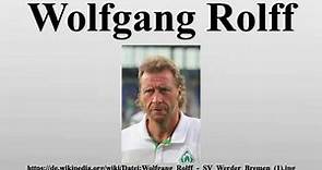 Wolfgang Rolff