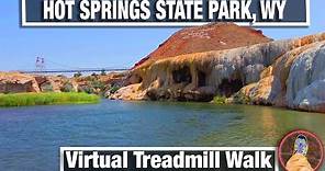 City Walks - Thermopolis Wyoming Hot Springs State Park Walking Tour - Virtual Walk in 4K