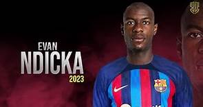 Evan Ndicka The Future Of Fc Barcelona 😨😱 | Defensive Skills, Tackles & Goals - HD