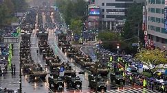 South Korea holds military parade in Seoul