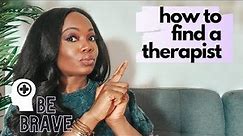 How to find the BEST Therapist for you | Therapy Works