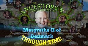 Ancestors and Descendants of Queen Margrethe II of Denmark Through Time (Animated Family Tree)