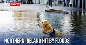 UK weather: Floods hit Northern Ireland as Storm Ciaran moves towards UK