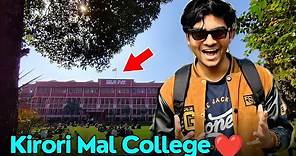 Kirori Mal College ❤️| Brain Teaser Vlog | KMC Campus Tour 🏫 | With Cuet score | Delhi University