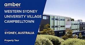 Property Tour | Western Sydney University Village Campbelltown | Student Accommodation Sydney |amber