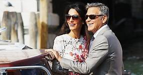 George Clooney e la moglie Amal in vacanza in Sicilia