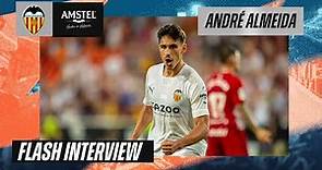 FLASH INTERVIEW DE ANDRÉ ALMEIDA TRAS EL PARTIDO ANTE EL CELTA DE VIGO