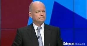 William Hague: 'Europe has too much power'