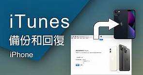 如何使用 iTunes 備份和回復 iPhone？快來看看如何將 iPhone 備份到電腦吧！