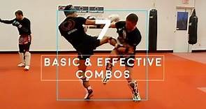 7 of my BEST Basic Offensive Combos (Real Time Sparring Footage)
