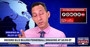 $1.9 Billion Powerball Drawing - LIVE COVERAGE (Winning Numbers Delayed)