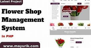 flower shop management system | flower shop website using php and mysql | Source Code & Projects