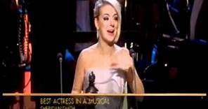 Sheridan Smith wins Best Actress in a Musical - Laurence Olivier Awards 2011