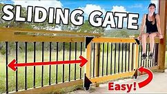 DIY Sliding Gate | Fix a Sagging Gate