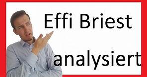 Effi Briest | Analyse | Prosa VII