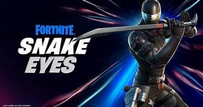 New SNAKE EYES Skin in Fortnite! (Season 5)