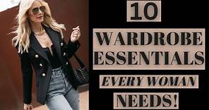 10 Wardrobe Essentials Every Woman Over 40 Needs | Fashion Over 40