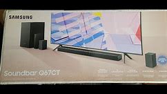 REVIEW HW-Q67CT 7.1 Surround Sound from Samsung on Sale @ Costco for $350 3-2021, Review & Unboxing.