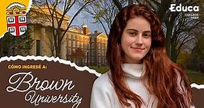 ALESSA ingresó a BROWN University | IVY LEAGUE EEUU 🇺🇸 | Testimonio Educa