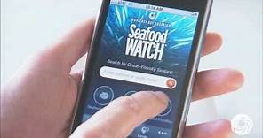 Seafood Watch iPhone App Features Project FishMap