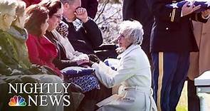 ‘Arlington Ladies’ Attend Every Funeral At The National Cemetery | NBC Nightly News