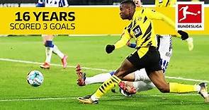 Youssoufa Moukoko - All Goals of the 16 Year Old BVB Striker So Far