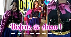 DIY : DISFRAZATE DE ANNA / FROZEN ❤❄