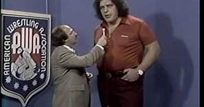 Andre The Giant promos