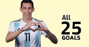Angel Di Maria ● All 25 Goals For Argentina ● 2010-2022