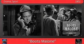 "Boots Malone" 1952 William Holden, Stanley Clements, Basil Ruysdael - Drama, Sport