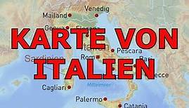 KARTE VON ITALIEN