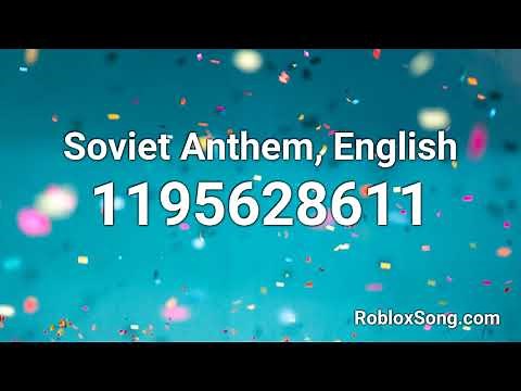 Roblox Song Id Russian Anthem Zonealarm Results - roblox ussr anthem high quality