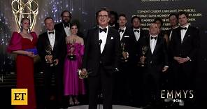 Emmys 2021: Stephen Colbert Full Backstage Interview