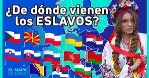 🇷🇺¿Quiénes son los ESLAVOS? ⚔️ - El Mapa de Sebas
