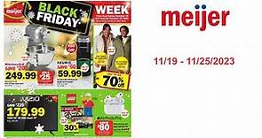 Meijer Black Friday Weeklong Ad (US) - 11/19/2023 - 11/25/2023