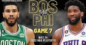 Boston Celtics vs Philadelphia 76ers Full Game 7 Highlights | May 14 | 2023 NBA Playoffs