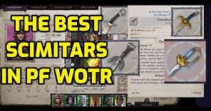 My list of the Best Scimitars in Wrath for tasty crits and fun