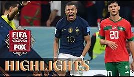 France vs. Morocco Highlights | 2022 FIFA World Cup | Semifinals