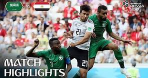 Saudi Arabia v Egypt | 2018 FIFA World Cup | Match Highlights